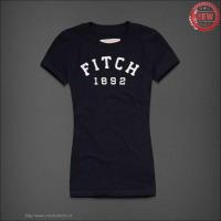 dames abercrombie fitch korte tees 1892 koningsblauw Stopcontact nvu9f432